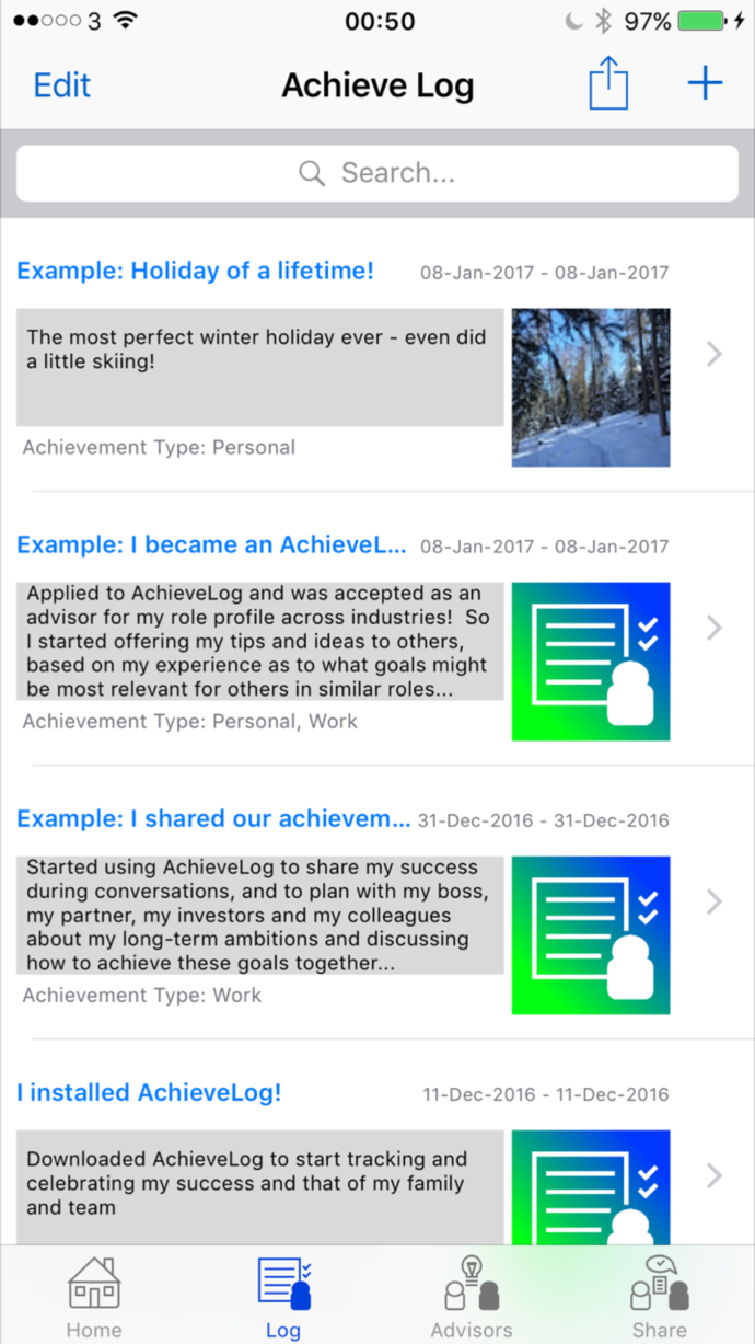 AchieveLog gallery image