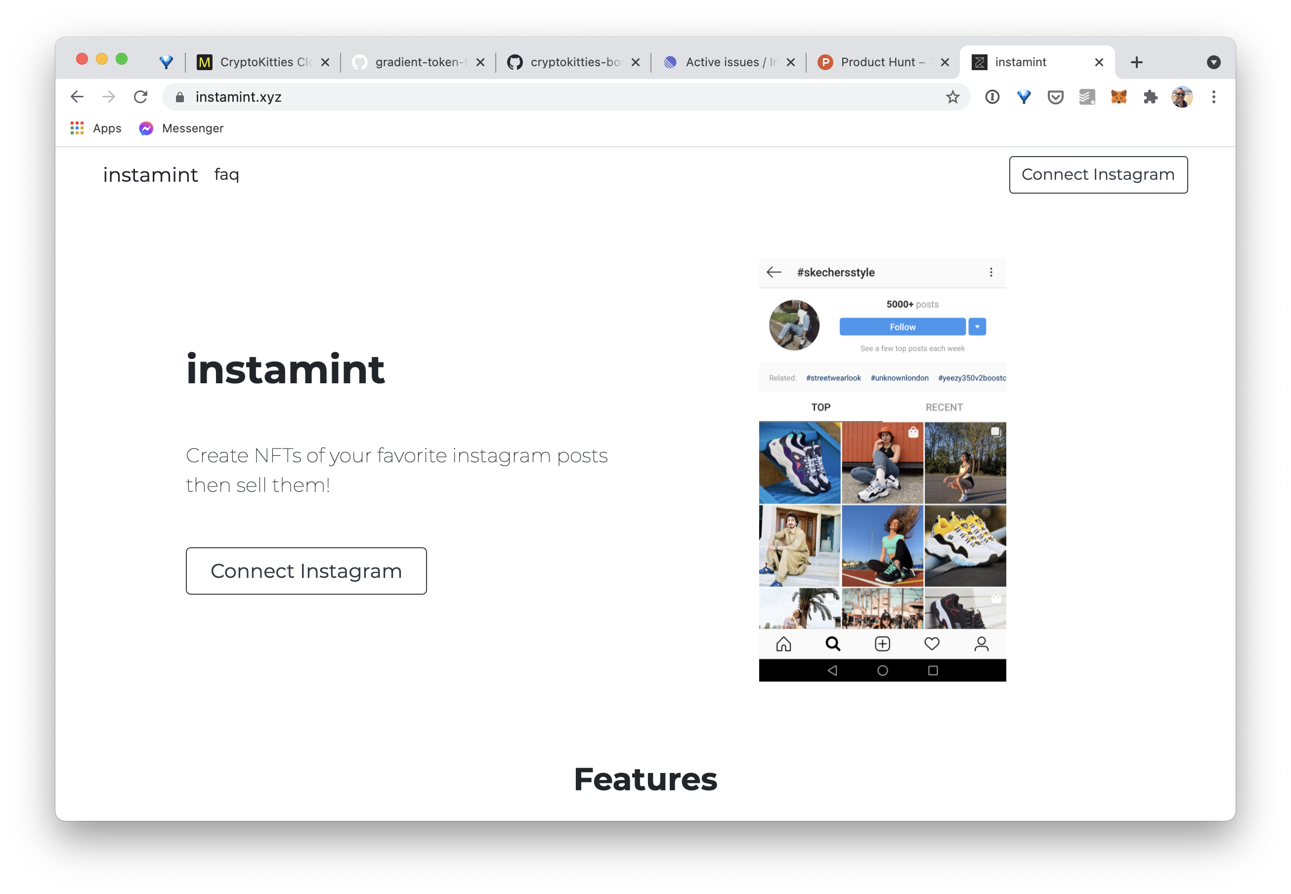 instamint gallery image