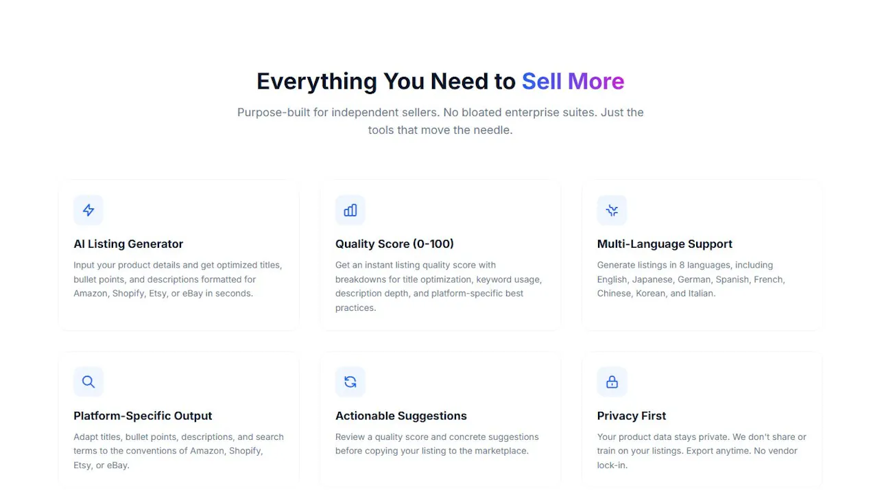 ListForge product
