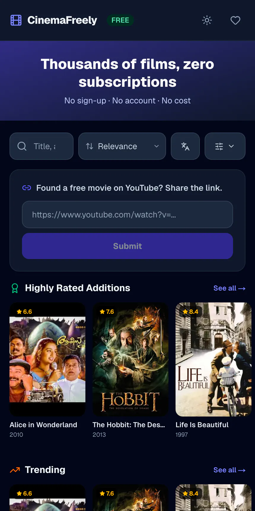 CinemaFreely gallery image
