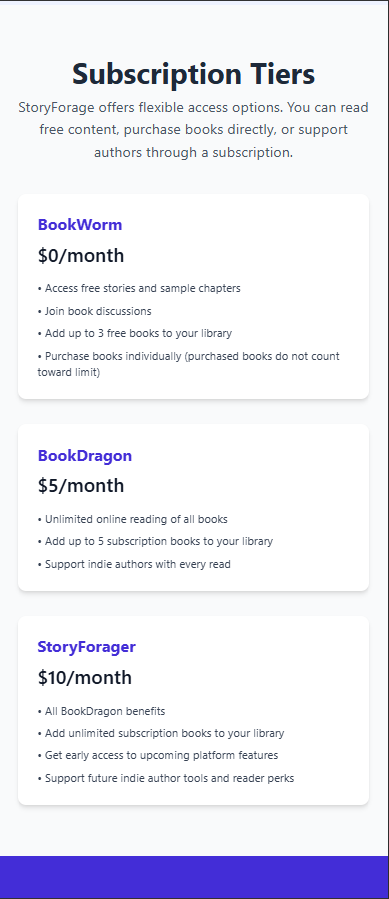 StoryForage - Read indie. Publish freely. Get paid fairly. media 5