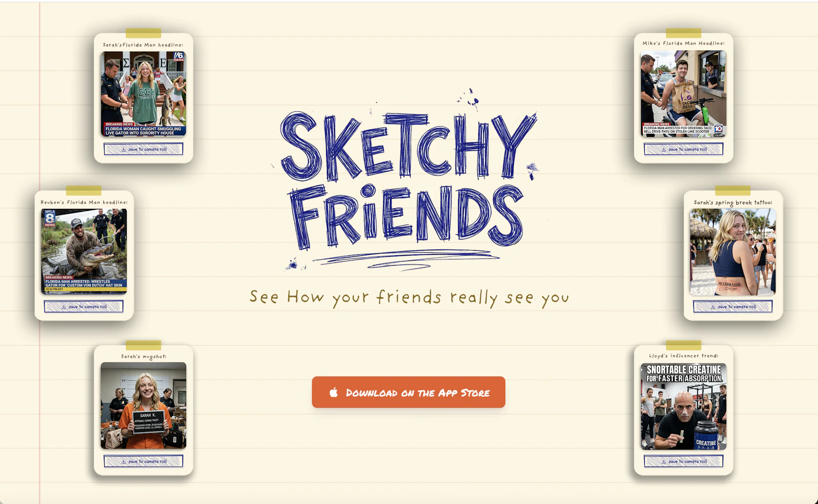 AI Meme Party Game - Sketchy Friends  screenshot 2