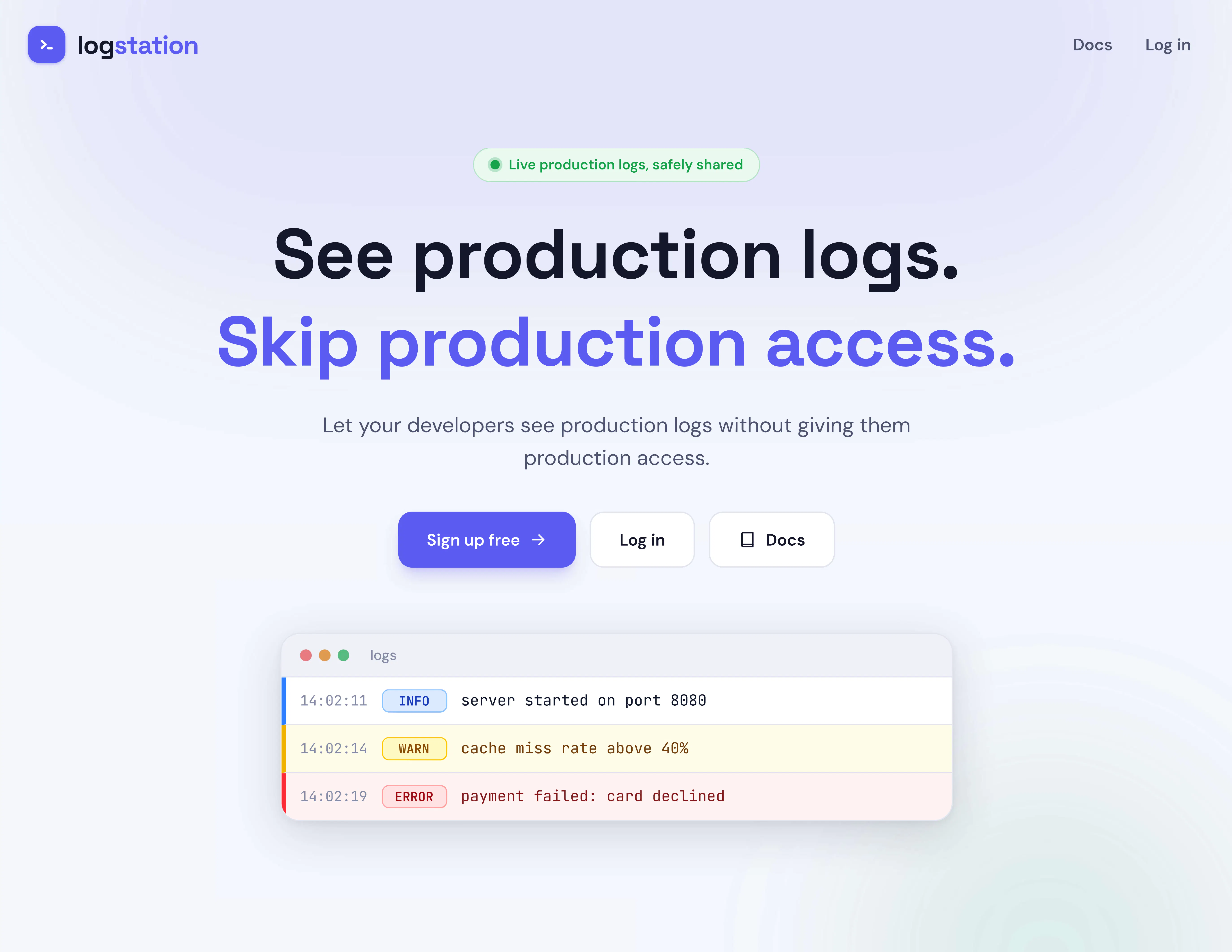 logstation gallery image