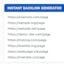 Instant Backlink Generator
