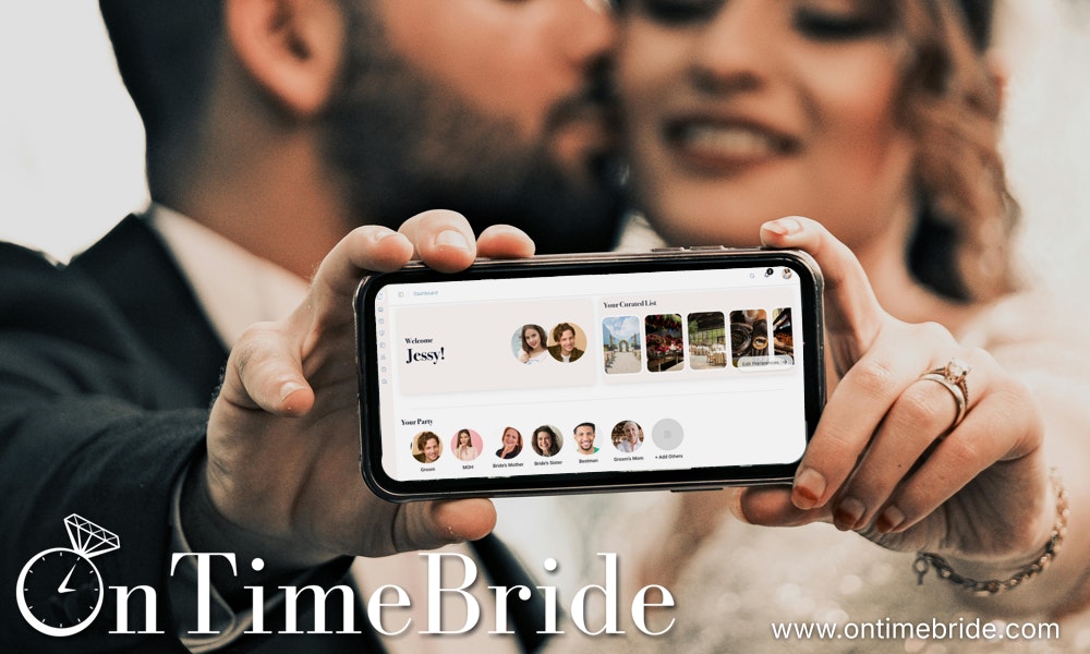 On Time Bride - Main product screenshot demonstrating key features and user interface