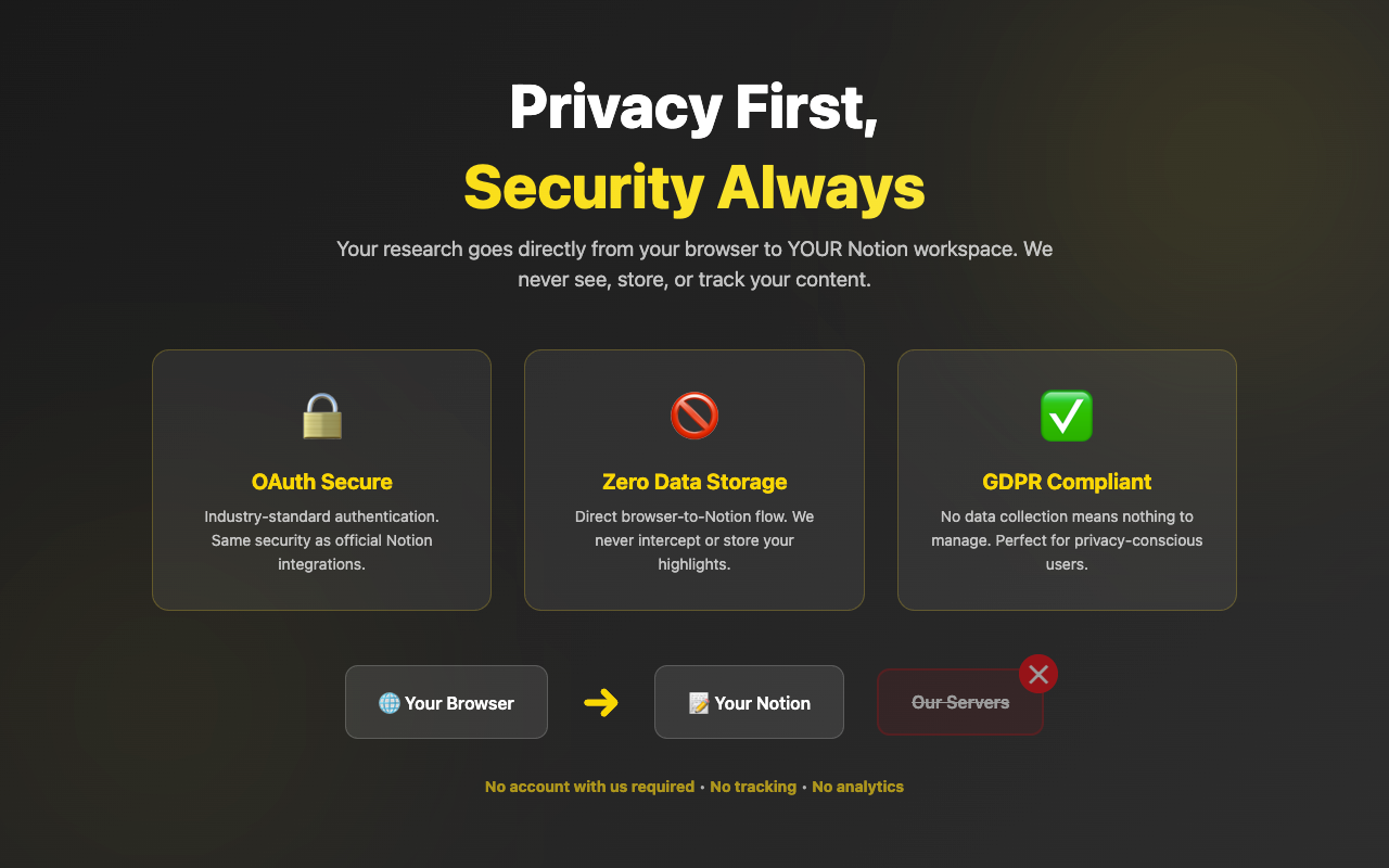 Notion Highlights - Screenshot 5 showing product features and functionality