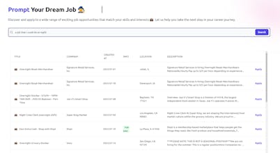PromptYourJob gallery image