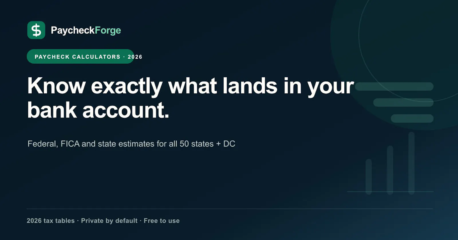 PaycheckForge screenshot 1