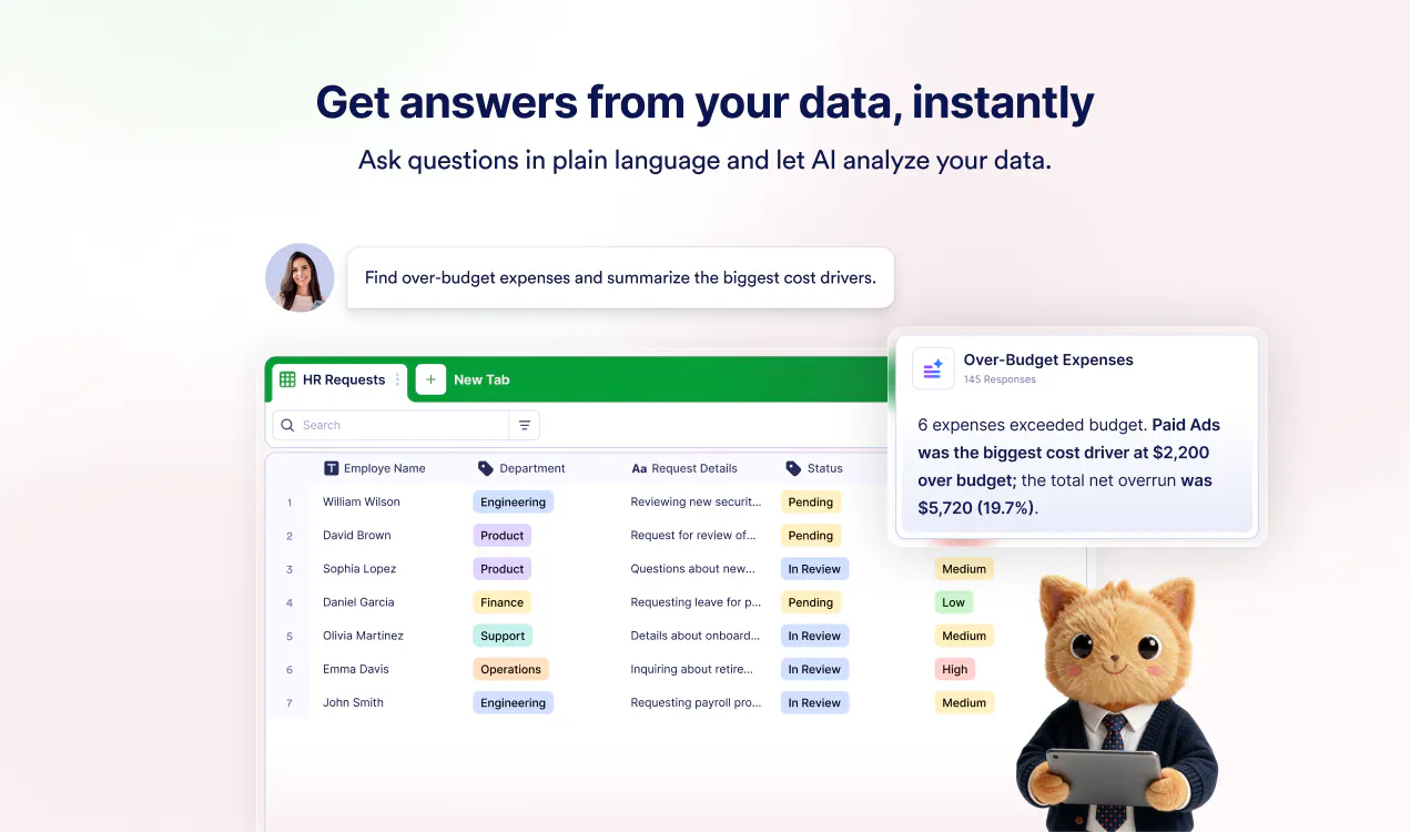 Jotform AI Data Assistant gallery image