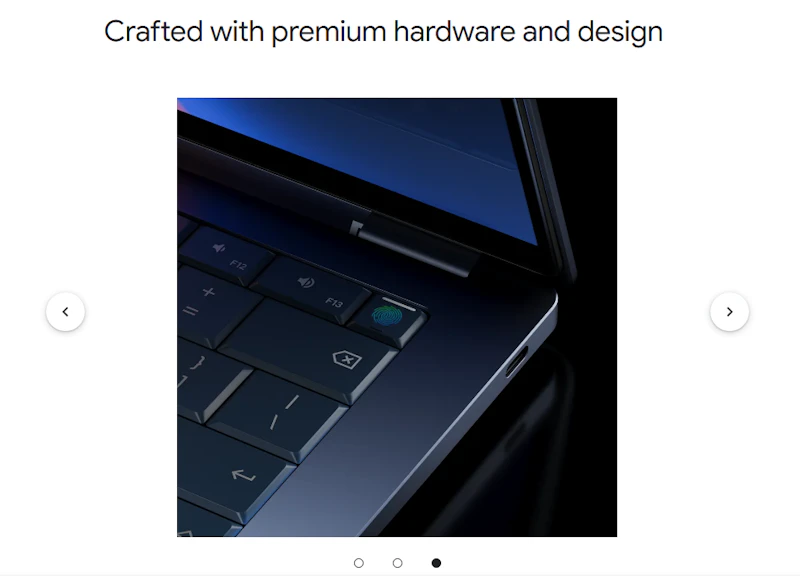 Googlebook screenshot 6