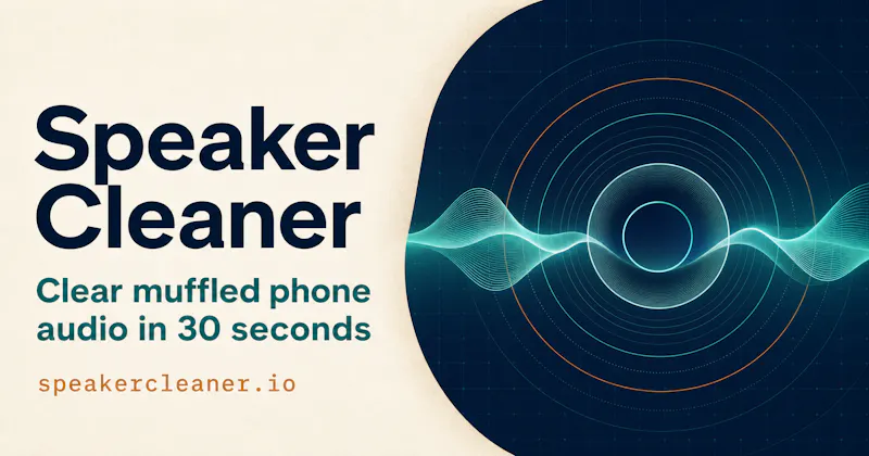 Speaker Cleaner screenshot 1