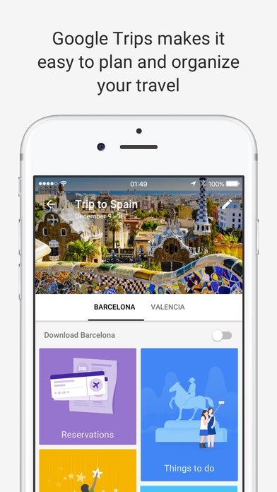 Google Trips gallery image