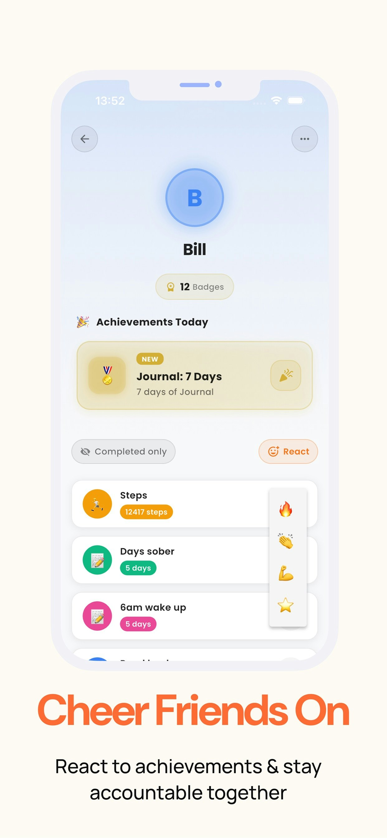 Aura - Habit Tracking With Friends gallery image