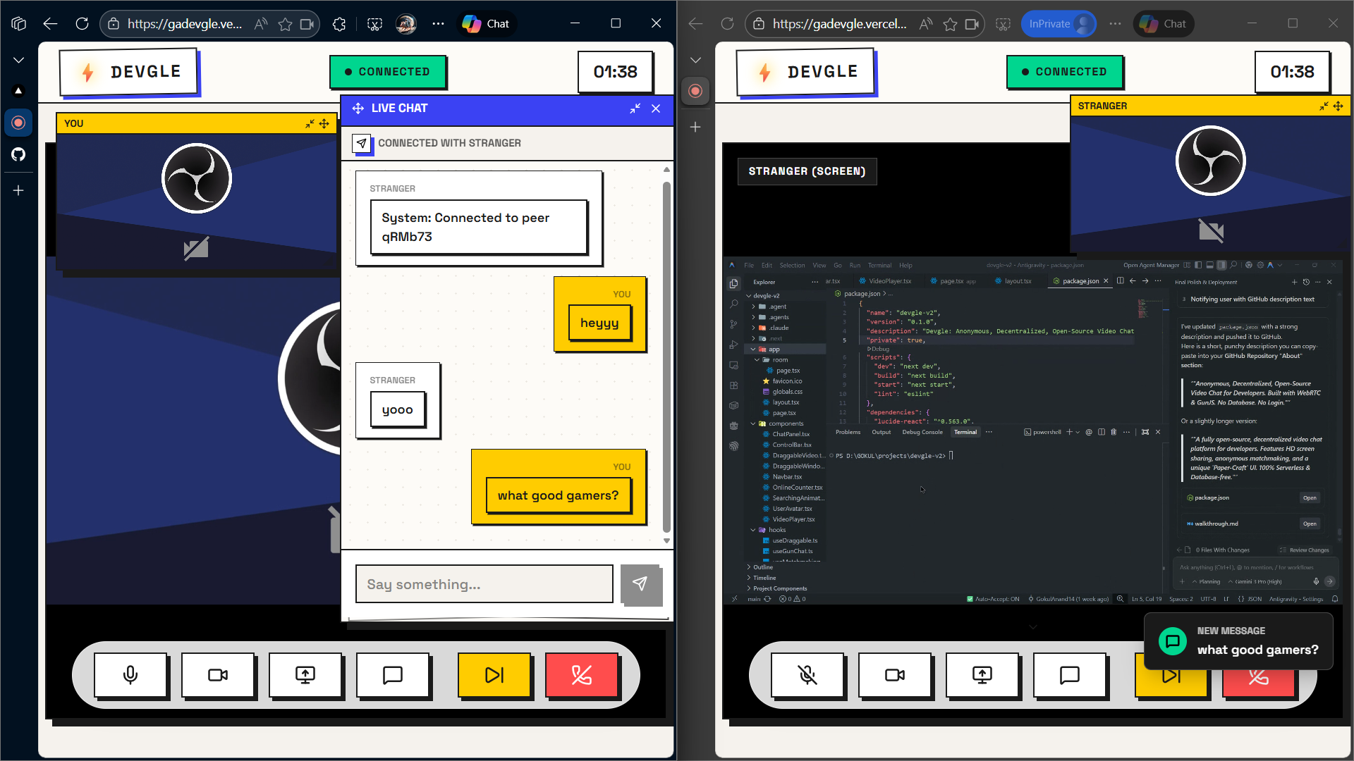 Devgle - Screenshot 2 showing product features and functionality
