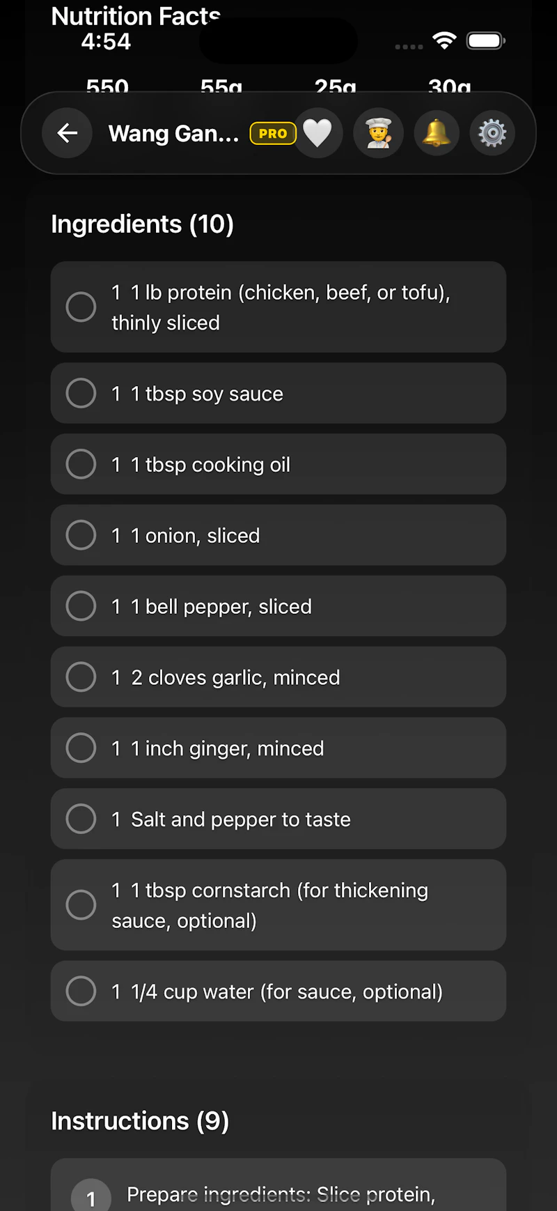 CookFlow screenshot 1