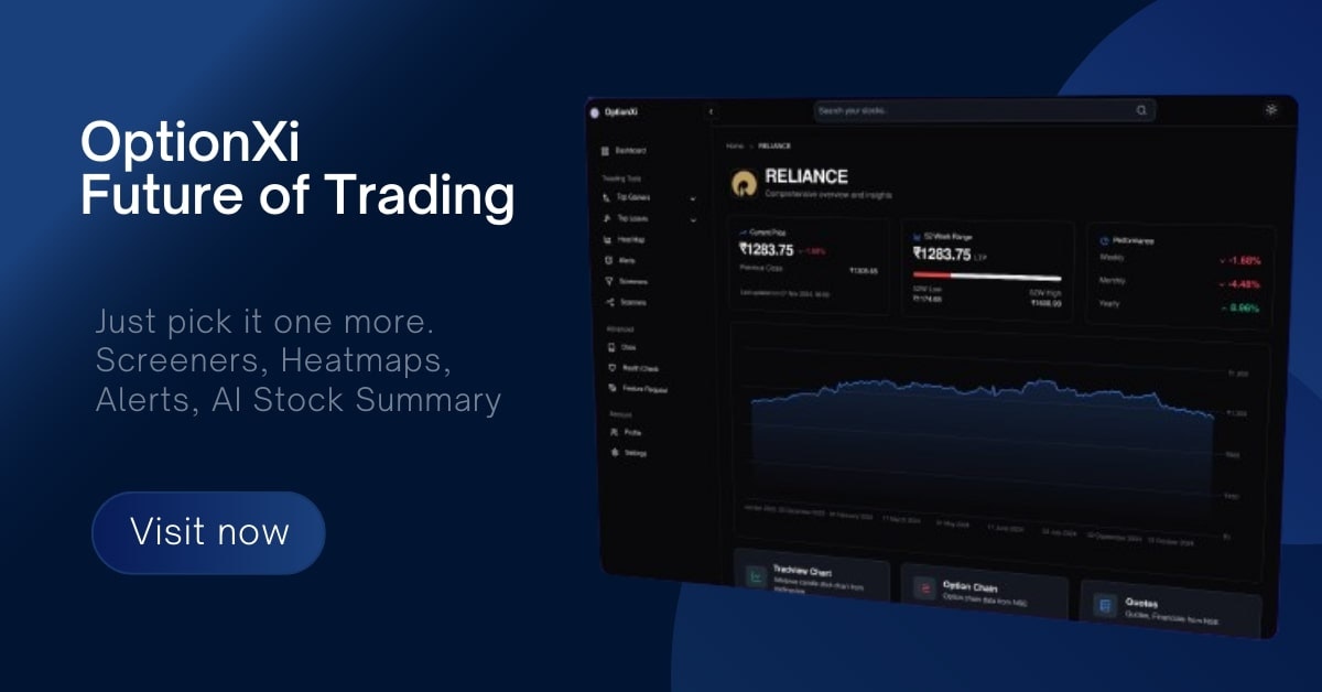 Média OptionXi - Plateforme de trading open source - La première plateforme de trading open source de l'Inde 1