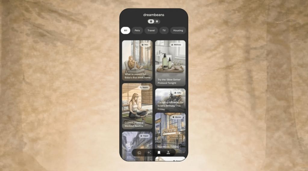 Dreambeans by Google Labs gallery image