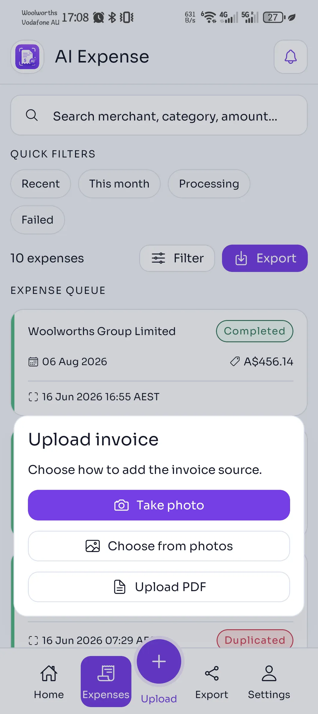 AI Expense gallery image