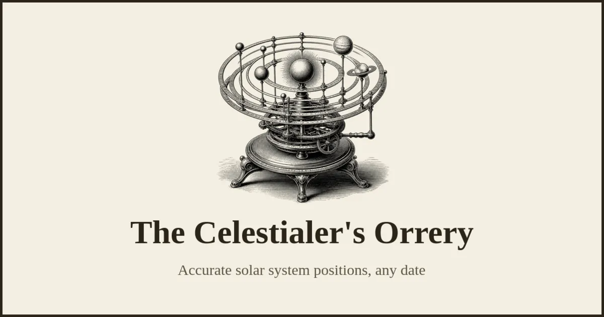 The Celestialer's Orrery gallery image
