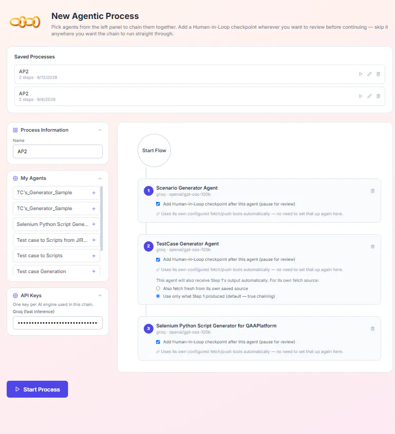 QA Agent Builder gallery image