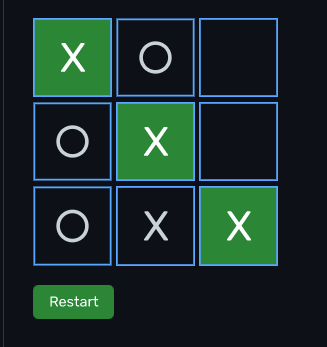Play tic-tac-toe game from markdown file
