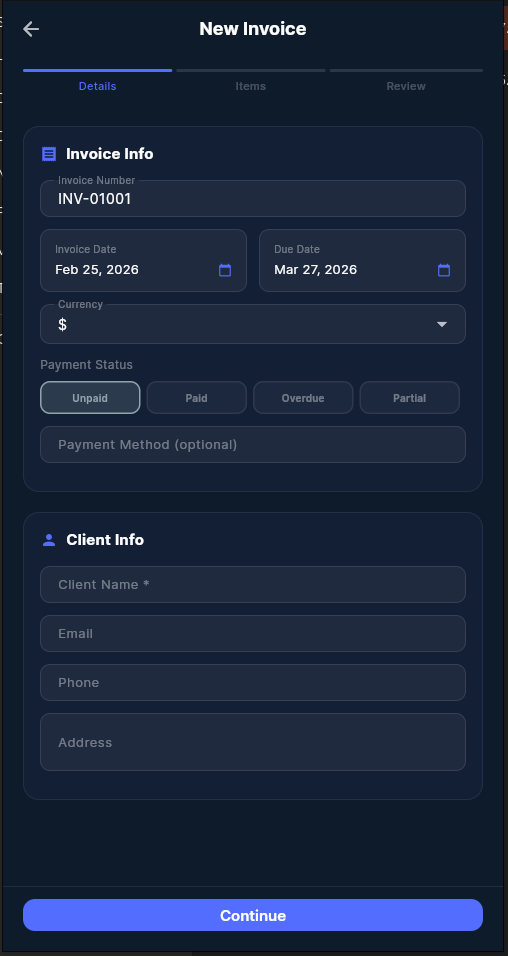 Smart Invoice Generator gallery image