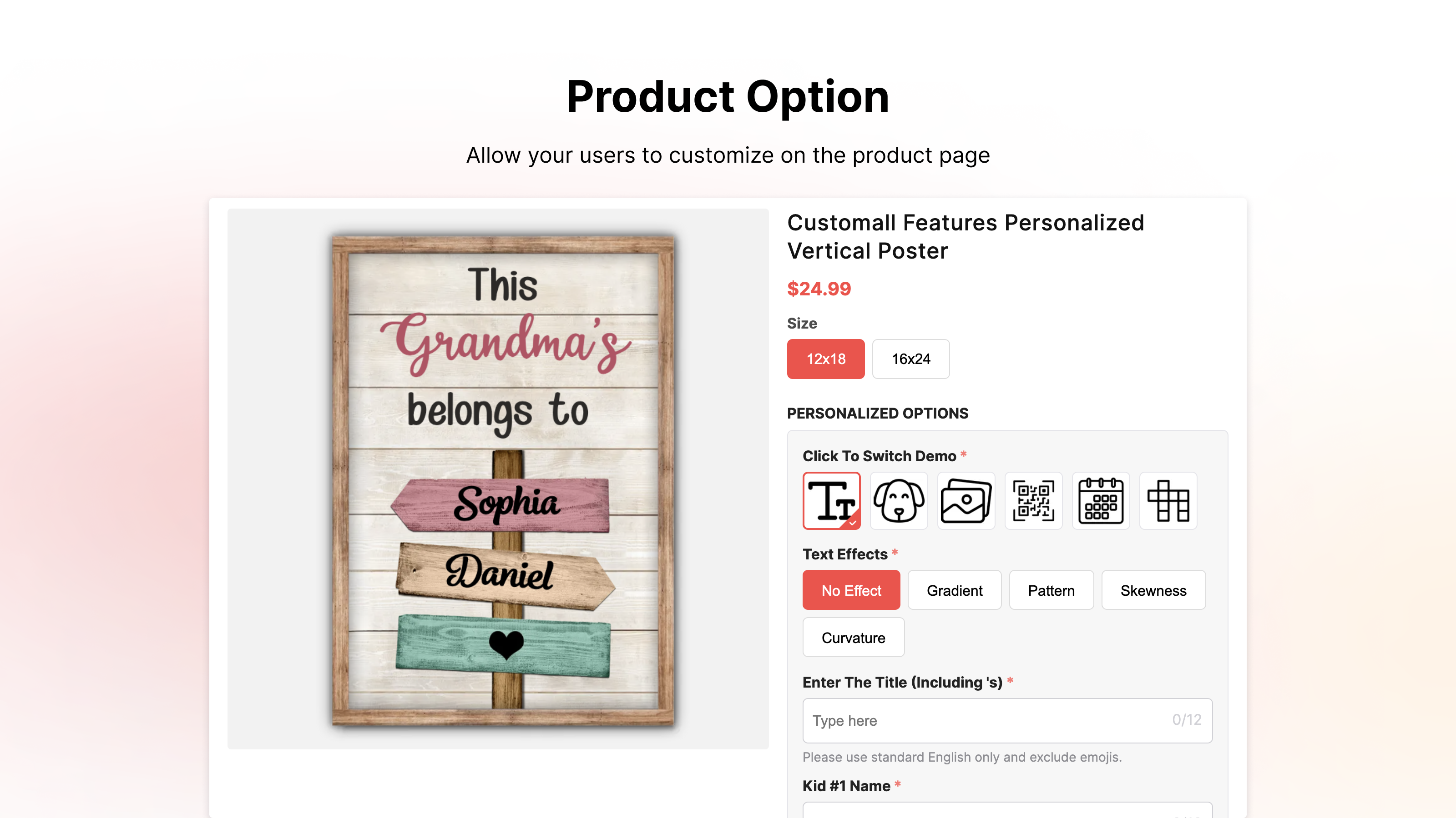 Mídia 2 de Personalizador de produtos personalizados - Personalize e transforma seus produtos sem esforço