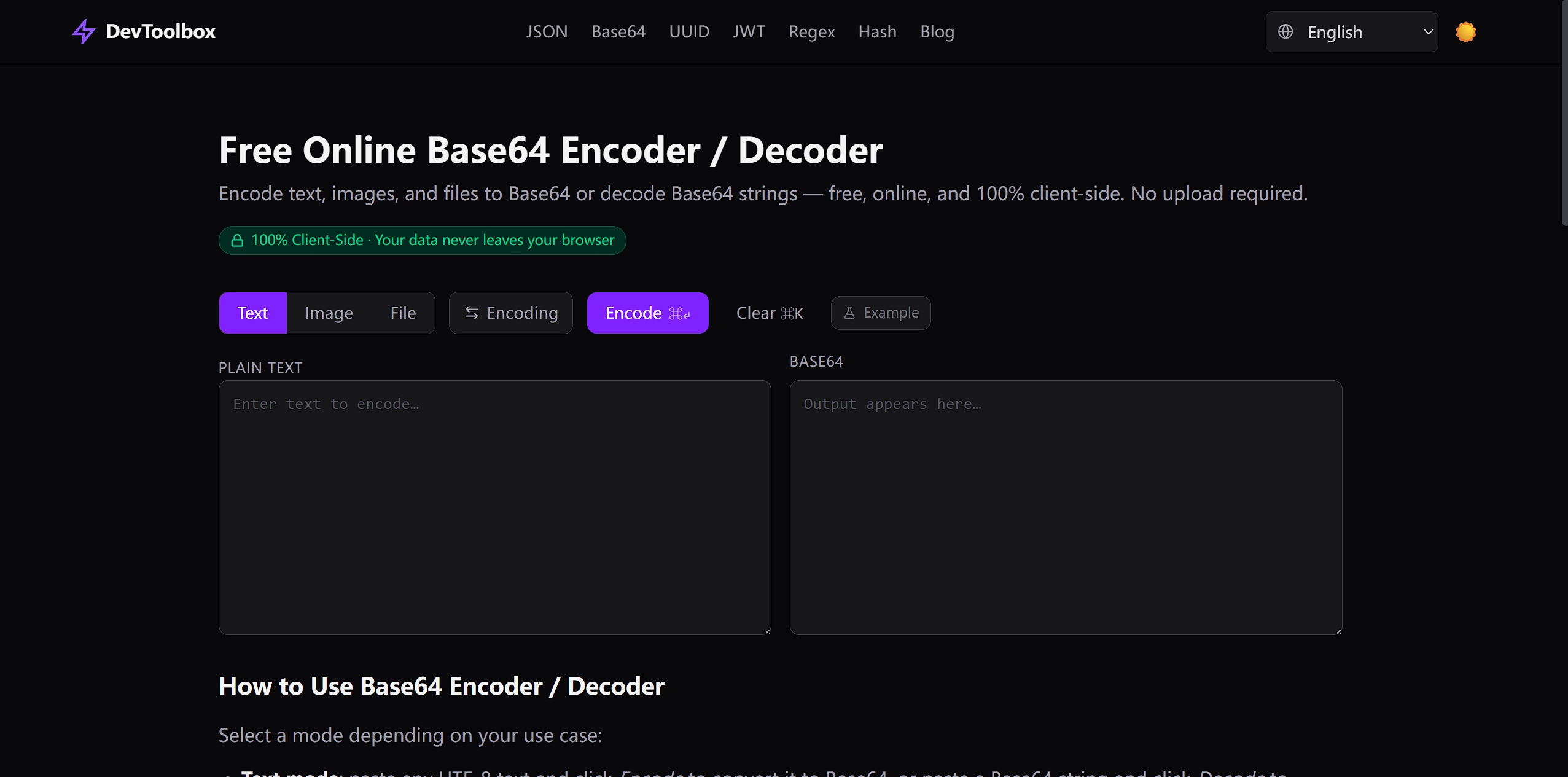 DevToolbox gallery image