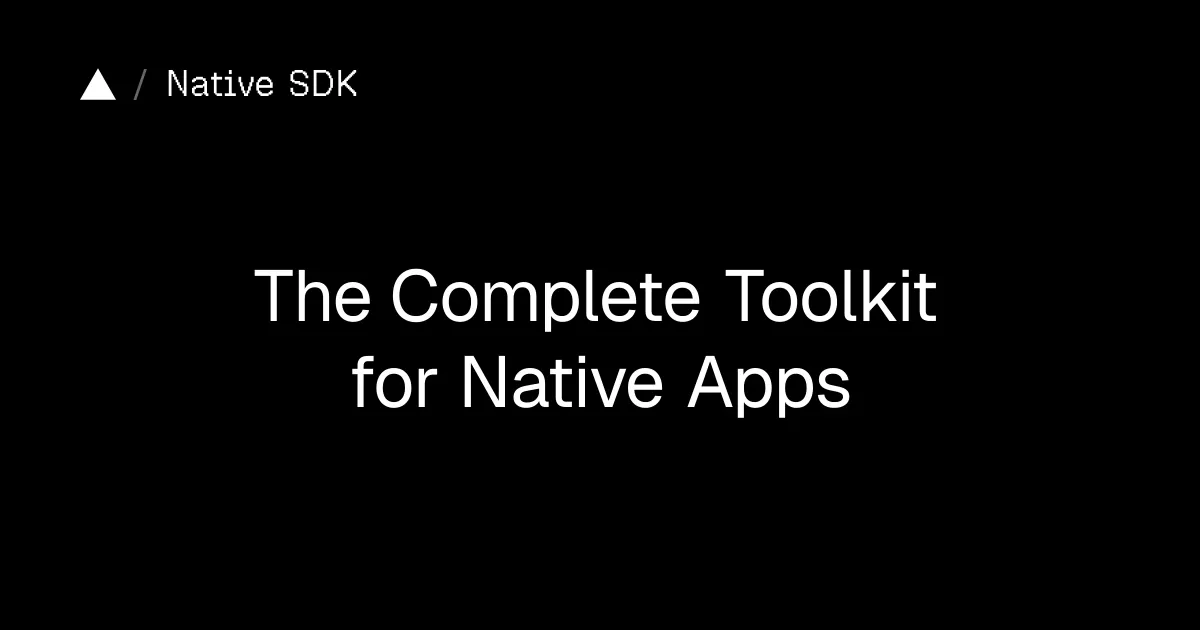 Native SDK gallery image