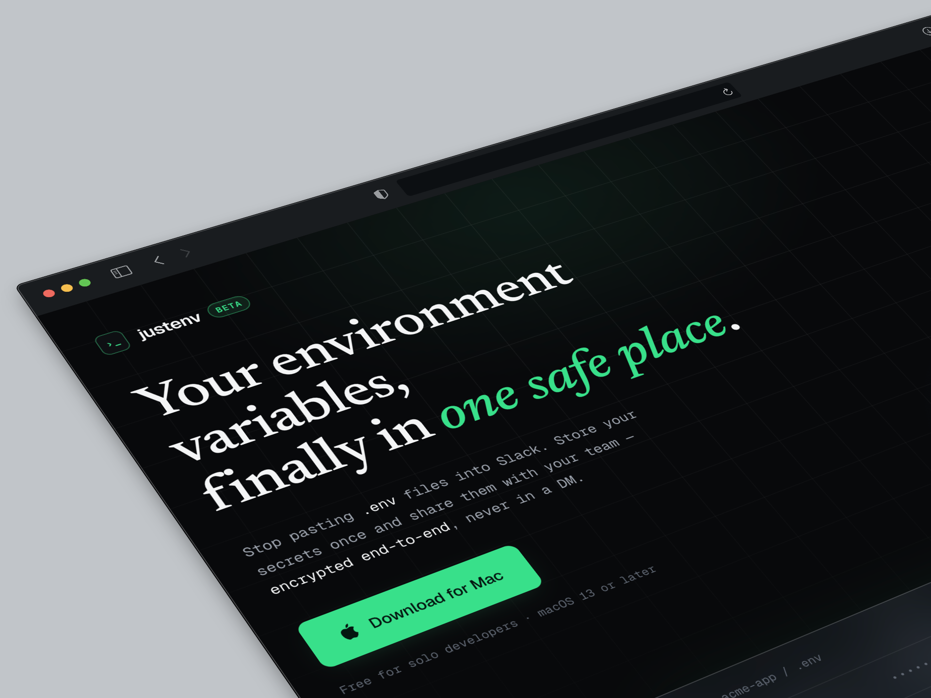 JustEnv gallery image