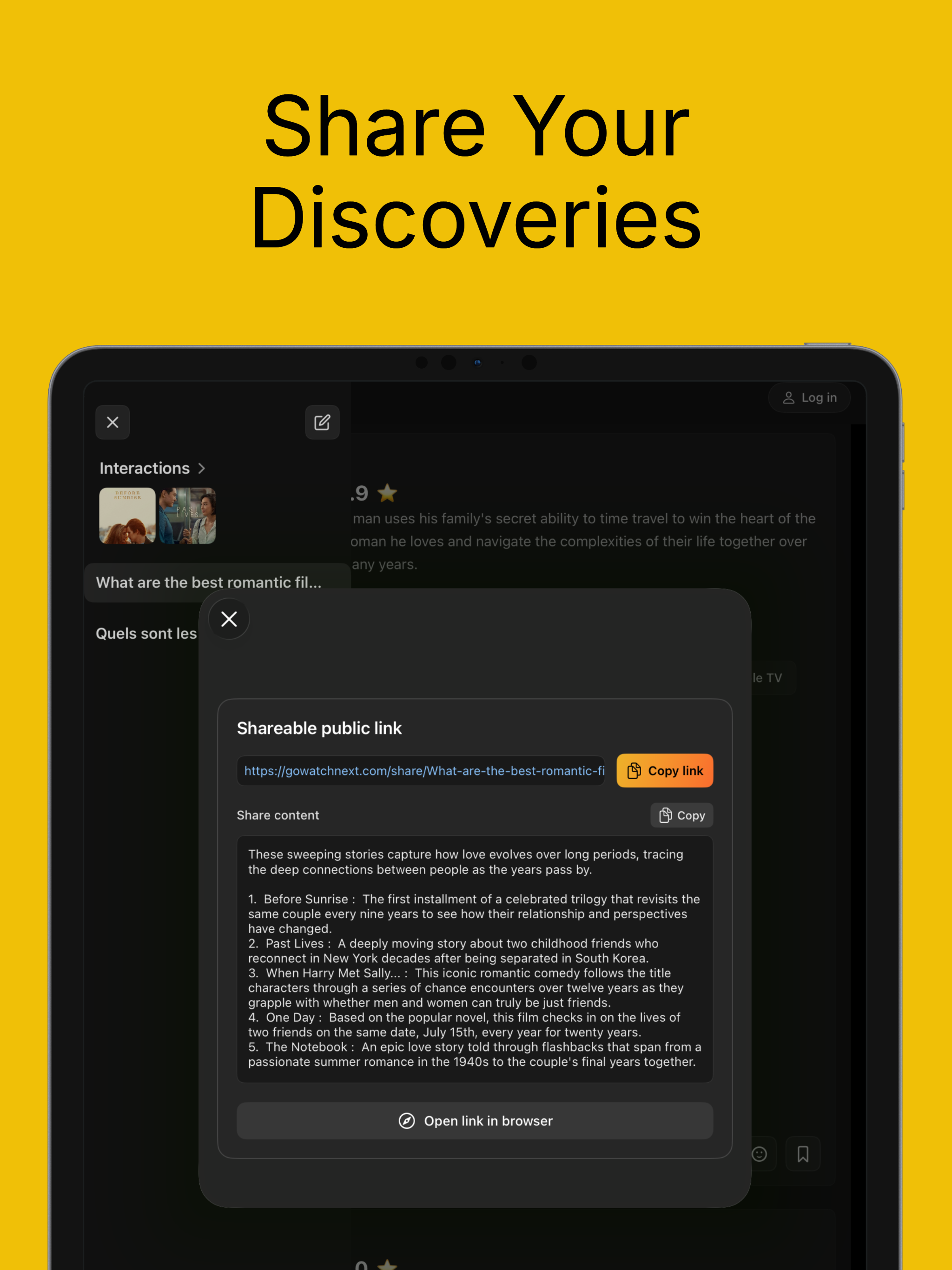 GoWatchNext: Discover Movie & TV with AI gallery image