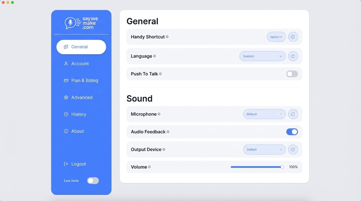 Saywemake - Screenshot 3 showing product features and functionality
