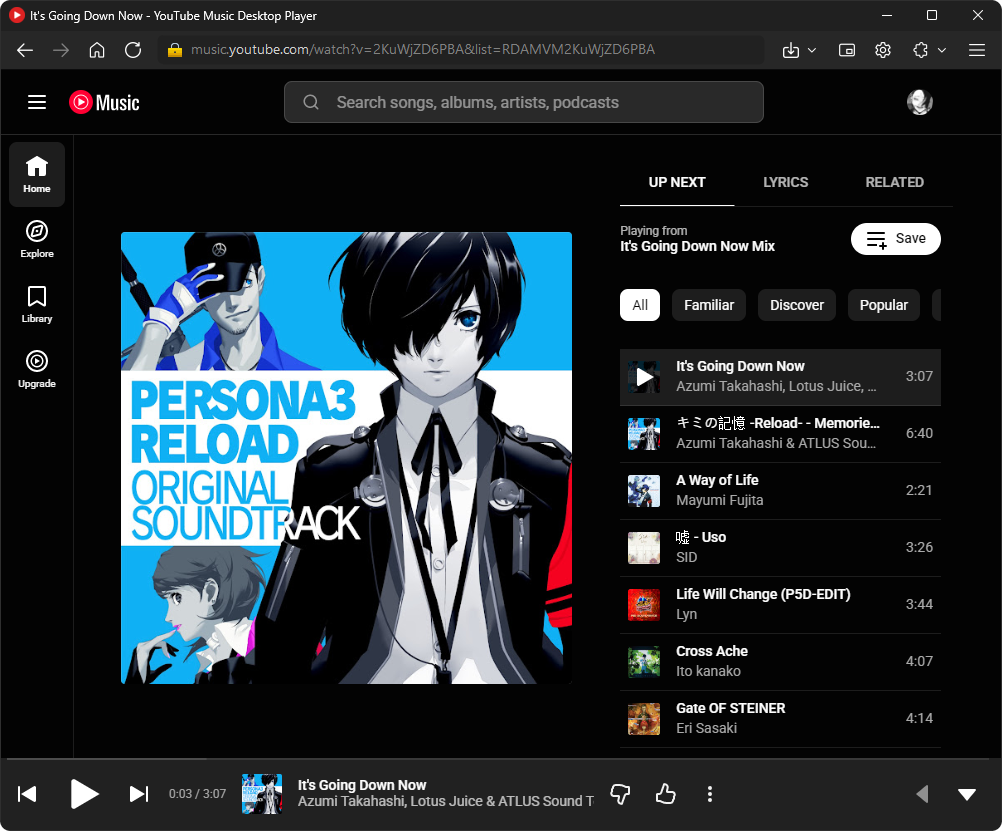 YouTube Music Desktop Player gallery image