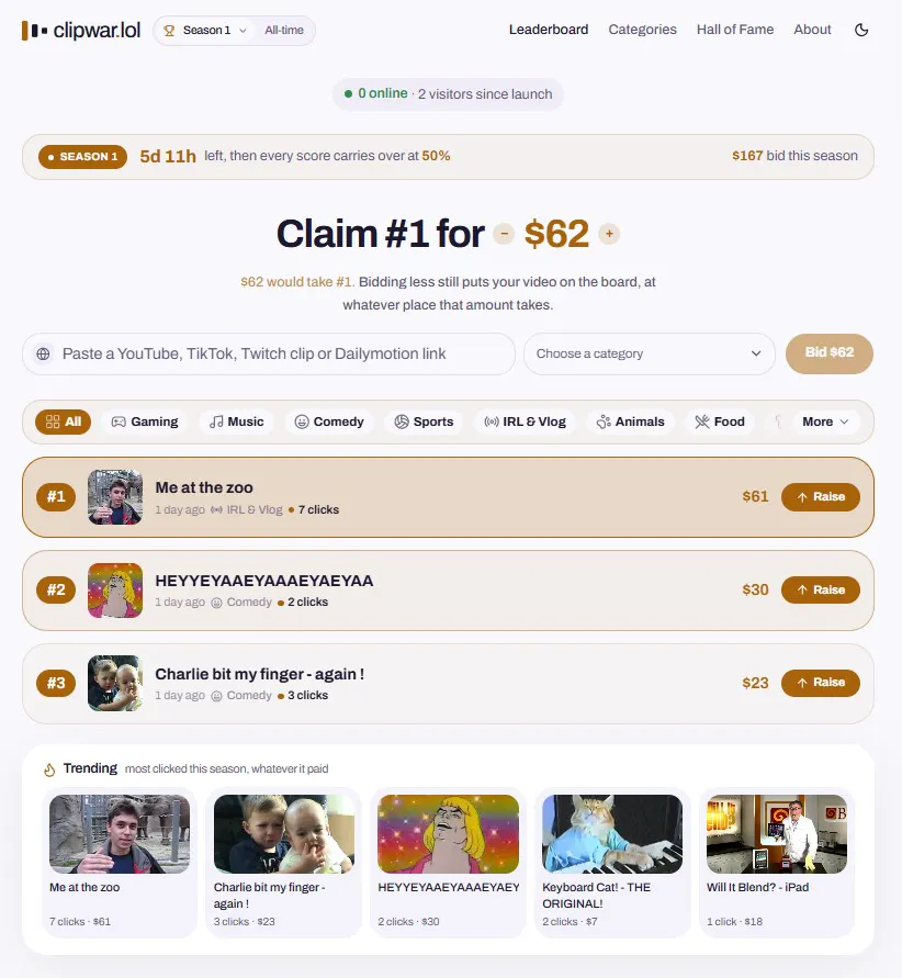 Clipwar.lol gallery image