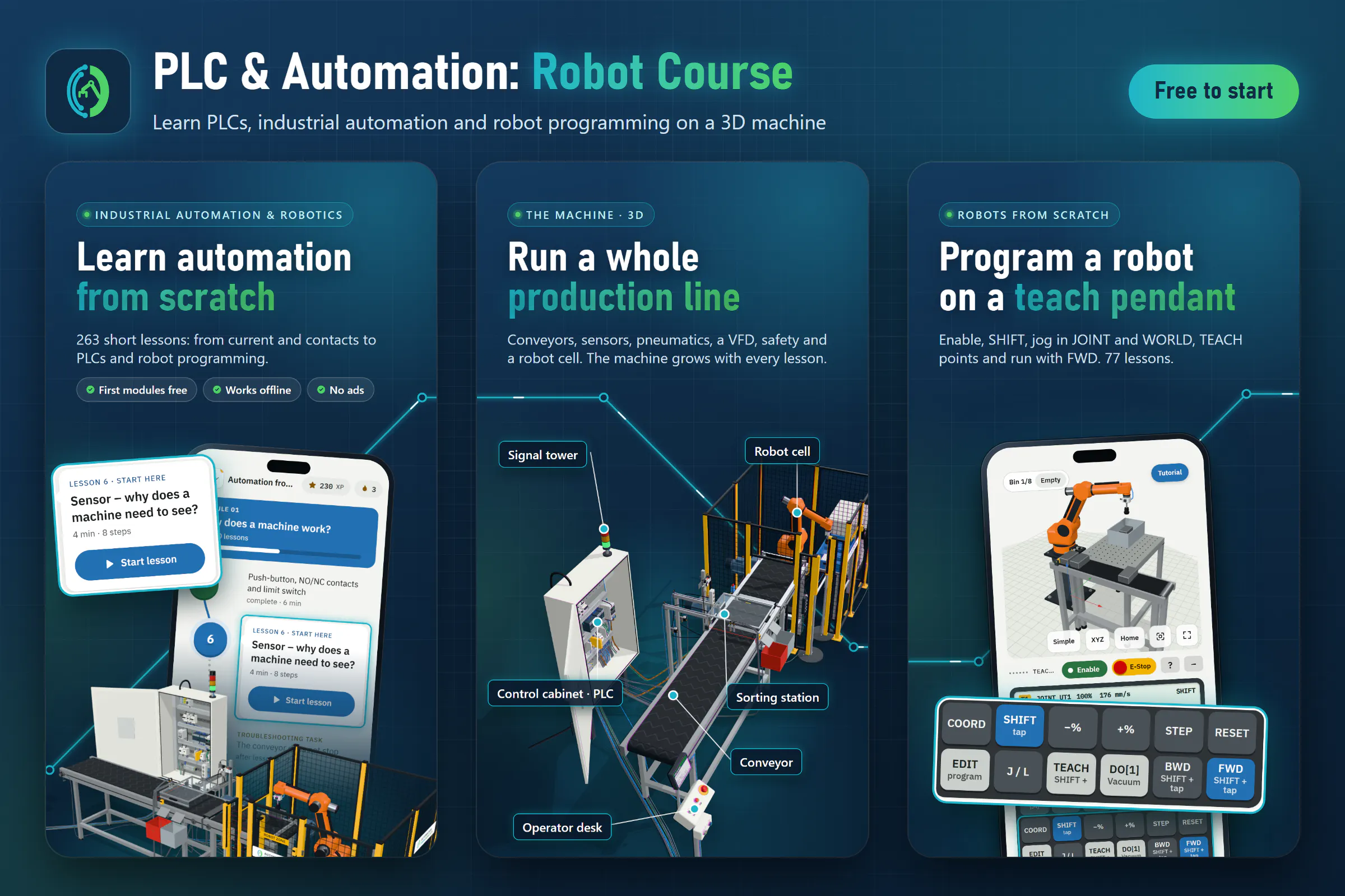 PLC & Automation: Robot Course gallery image