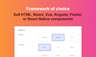 FrontWork Component Marketplace gallery image