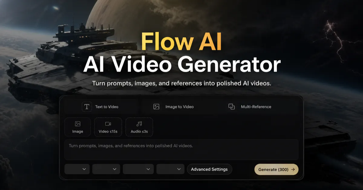 Flow AI Video Generator gallery image