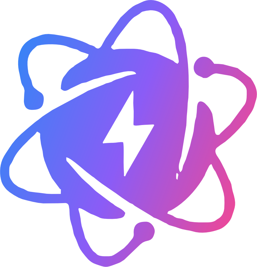 AtomAttr - Product Hunt launch logo and brand identity