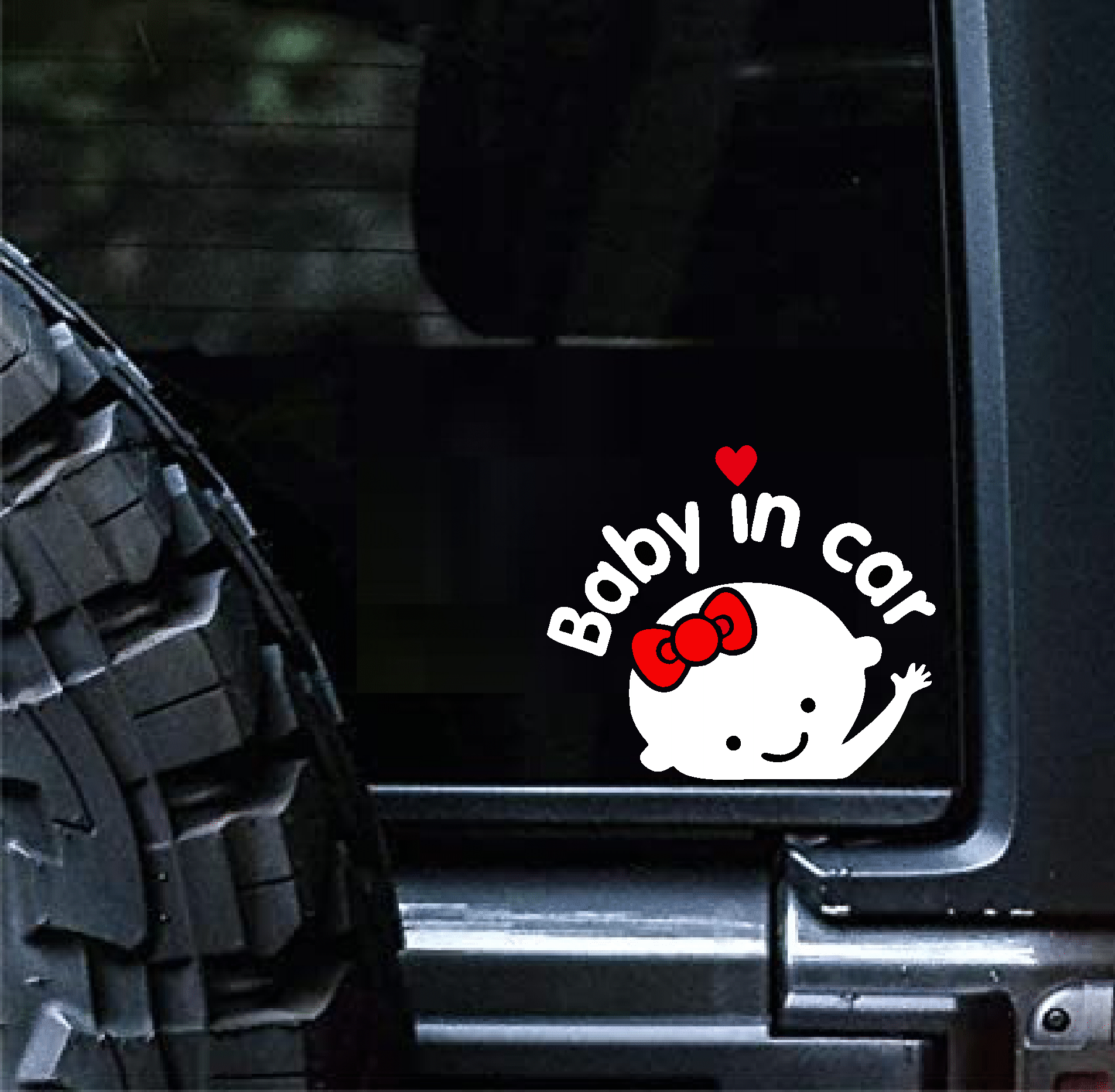 Baby in Car | Baby on Board Sticker logo