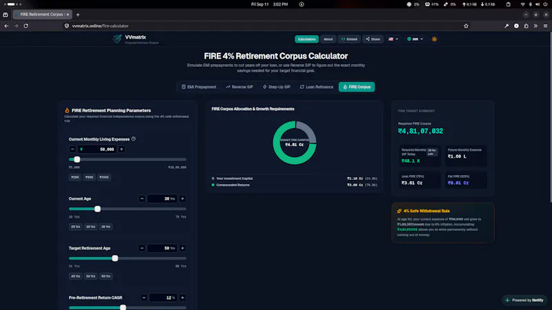 VVmatrix screenshot 2