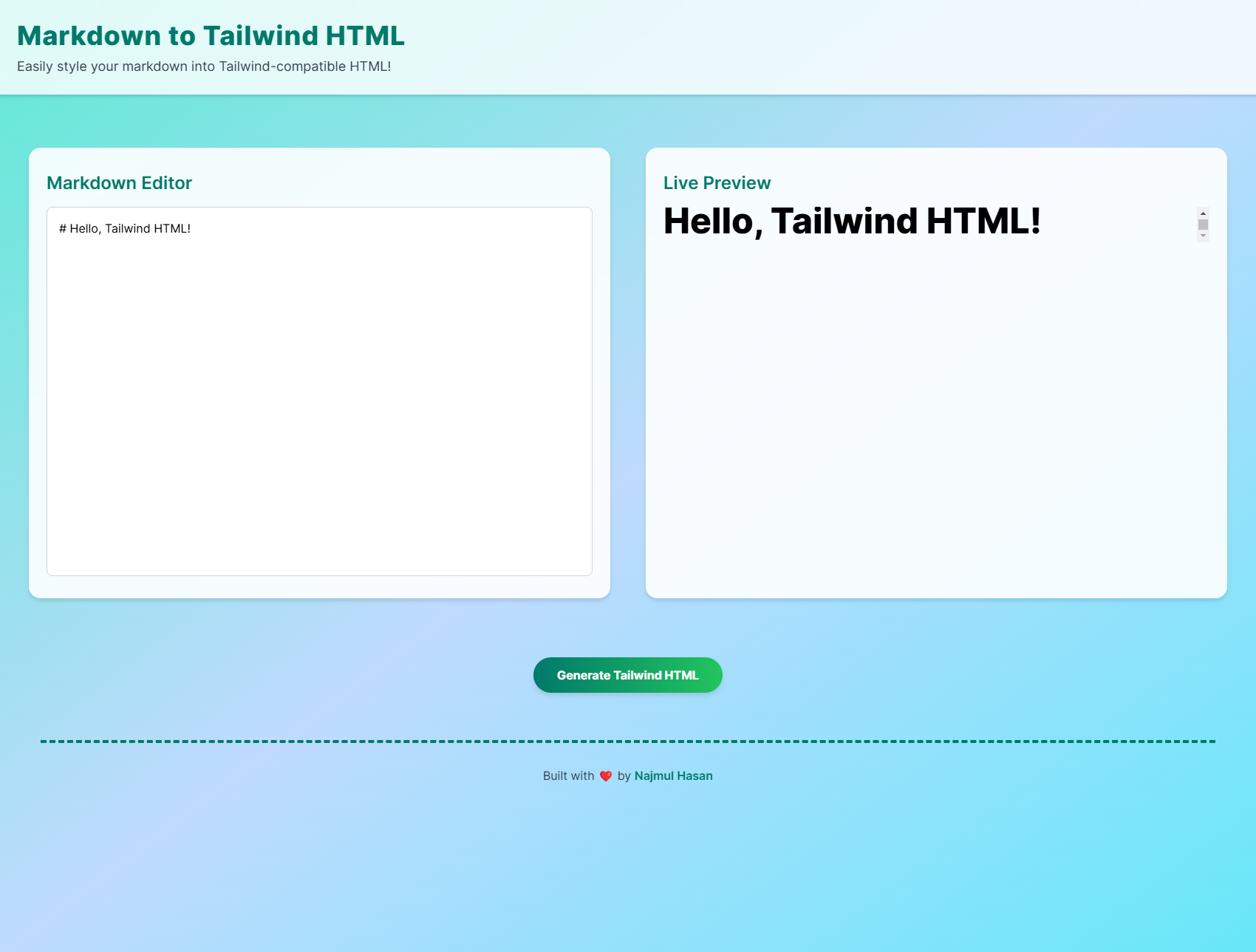 Отметка в Tailwind HTML - Легко придумать свою отметку в HTML-совместимый с носованием! медиа 2