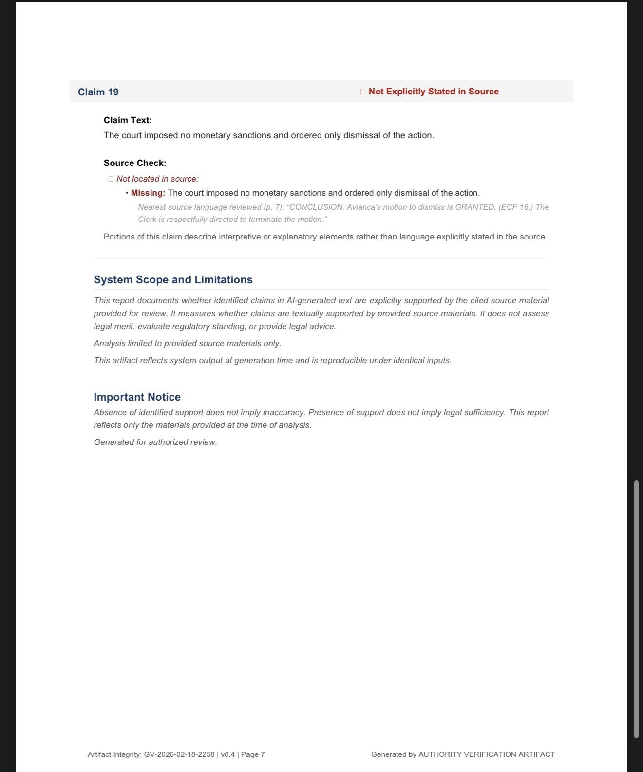 Authority Verification Engine gallery image