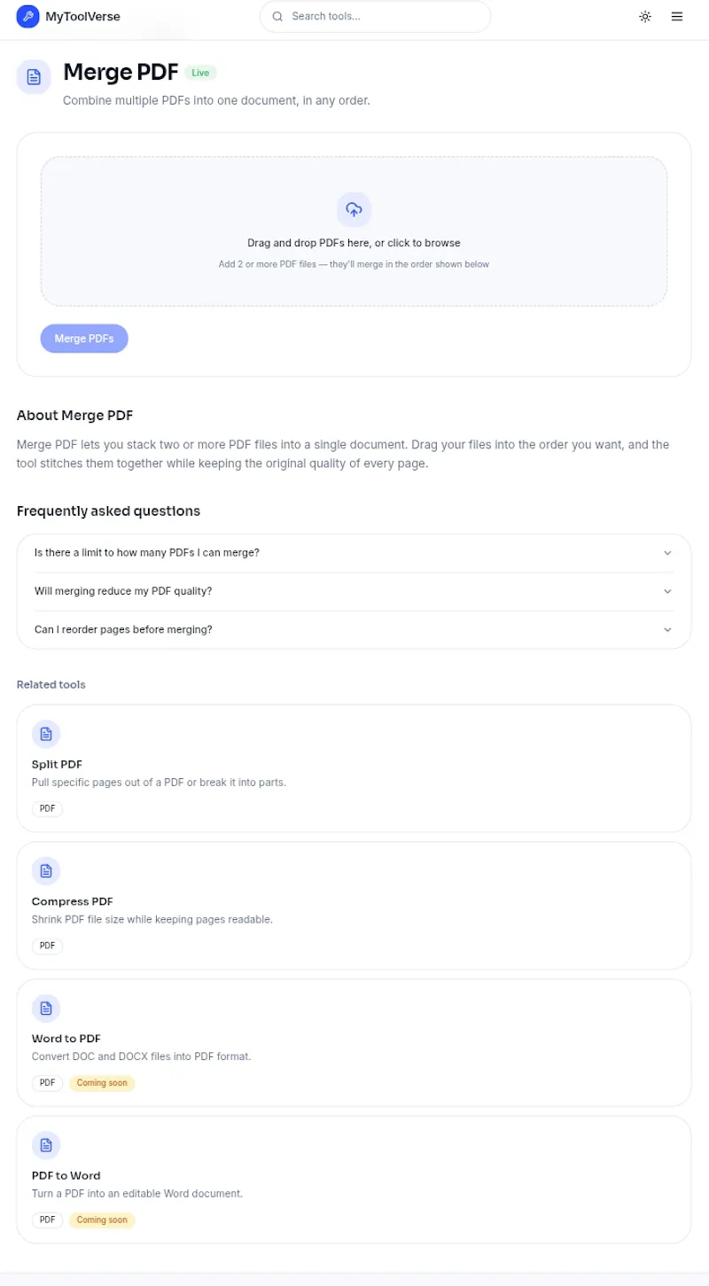 MyToolVerse screenshot 3