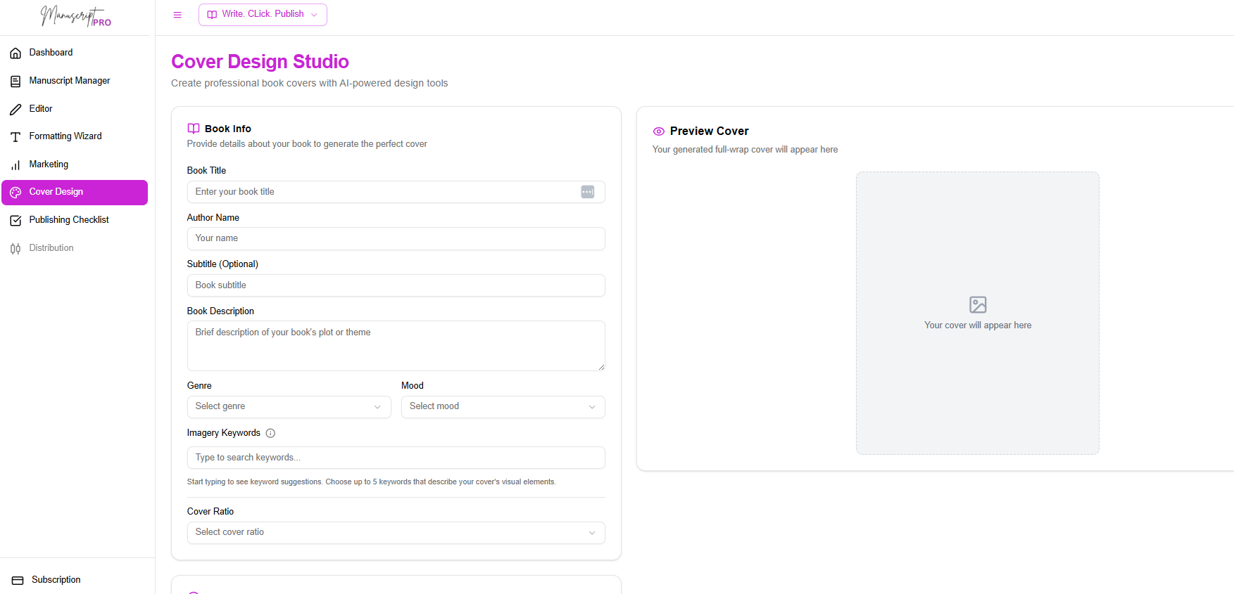 ManuscriptHQ - Screenshot 4 preview
