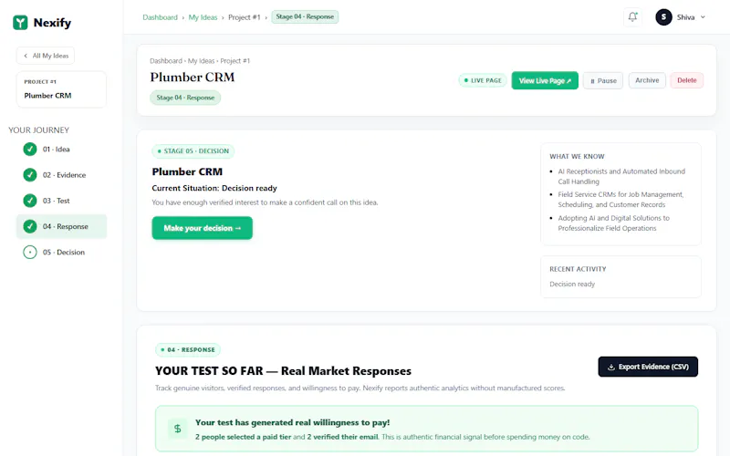 Nexify screenshot 1