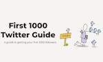 First 1000 Twitter Guide image