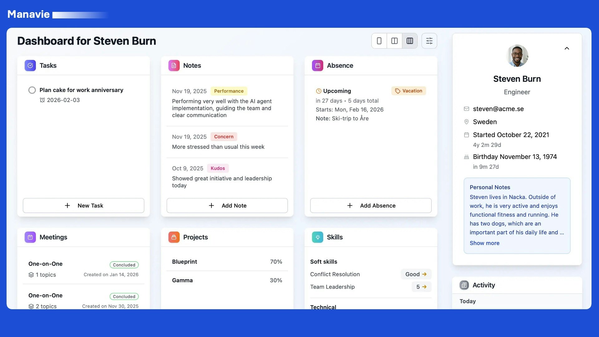 Manavie - Screenshot 2 showing product features and functionality