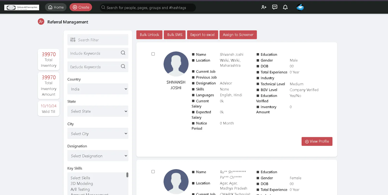 Site4People screenshot 5
