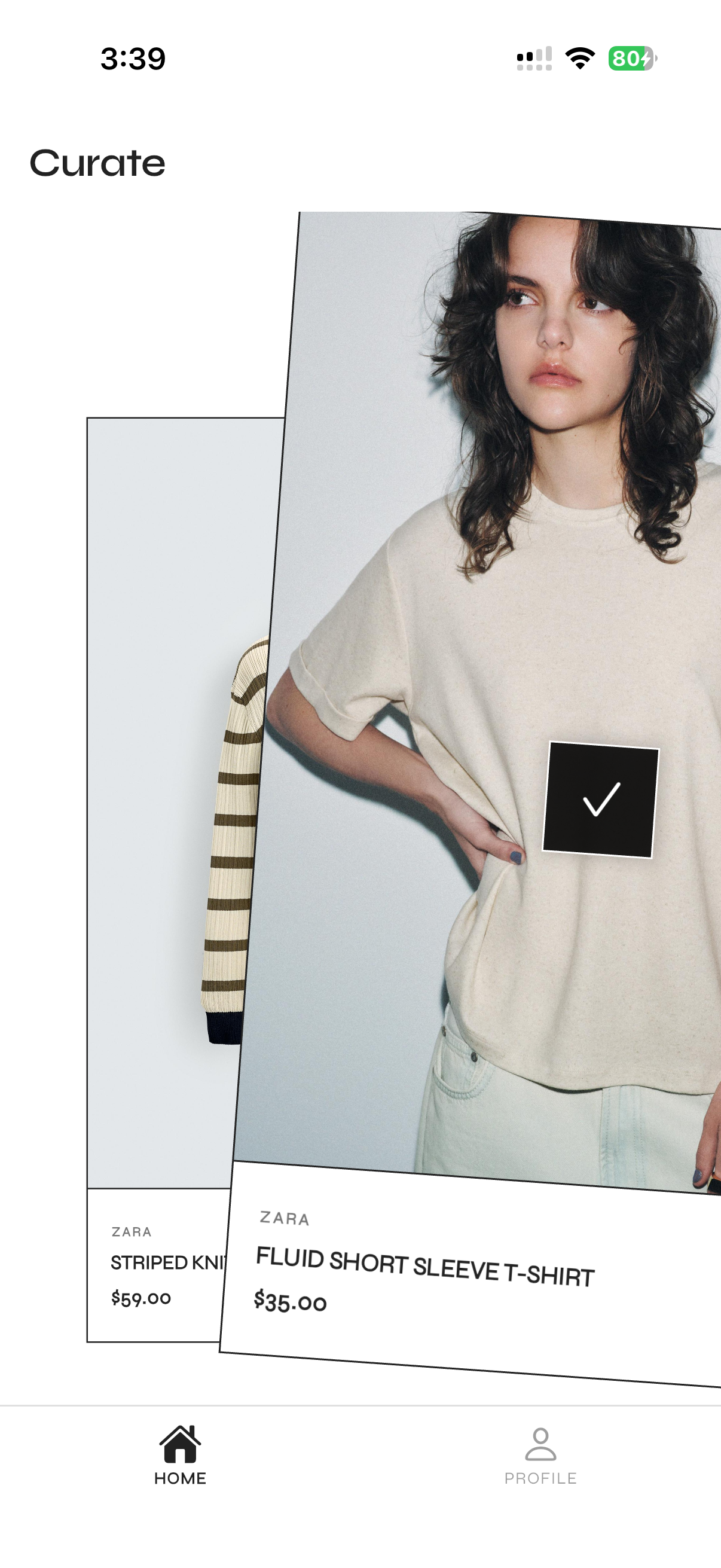Curate - Screenshot 3 showing product features and functionality