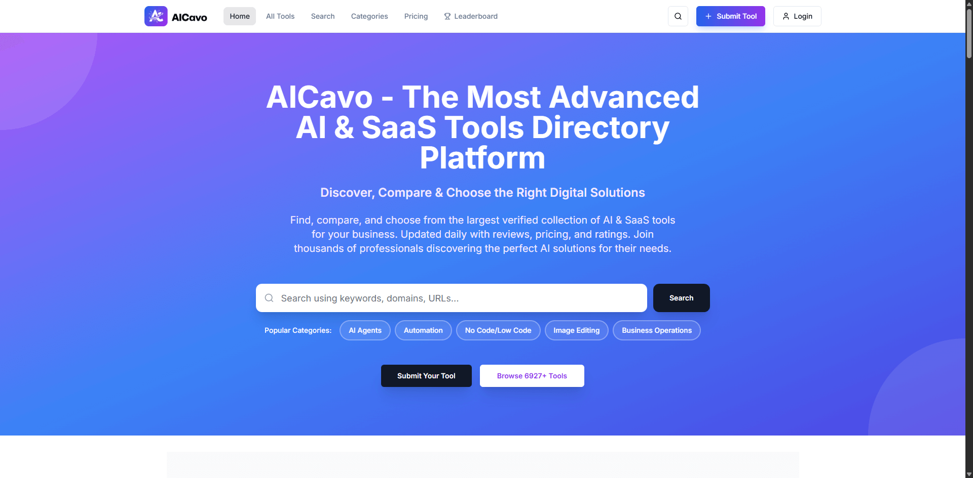 AICavo - Main product screenshot demonstrating key features and user interface